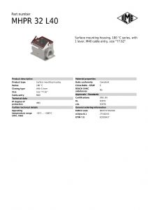 MHPR 32 L40